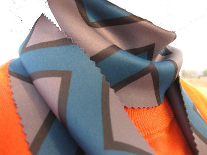 Liquid Titanium® Argyle scarf - Fenwick Equestrian