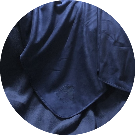EquSuede Sherpa fleece Lap Blanket / Throw - Fenwick Equestrian